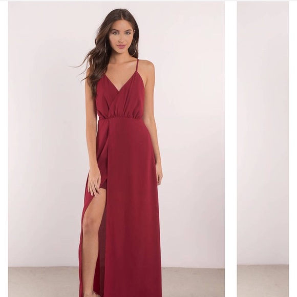 Long Red Dress